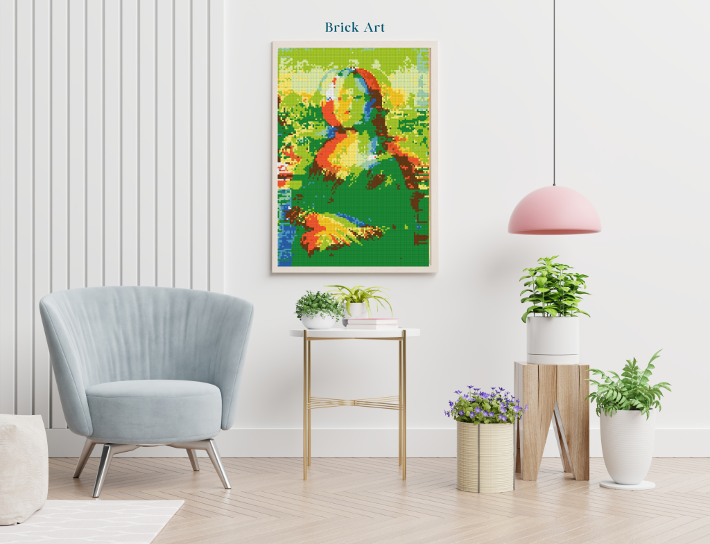 Mona Lisa Glitch Art