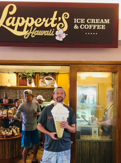 custom lego ice cream sculpture